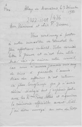 Maredsous- Gerard to Devane