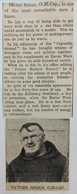 Fr. Senan Moynihan Tribute