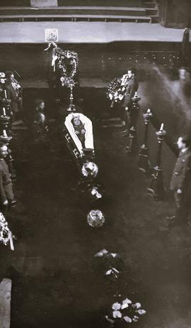 Tomás MacCurtain lying in state