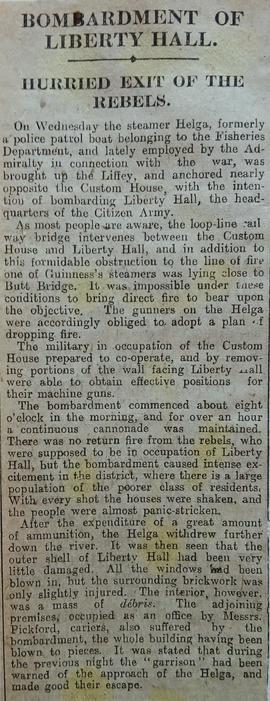 Bombardment of Liberty Hall