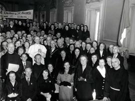 Irish Franciscan Pilgrims with Pope Pius XII