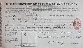 Rates Receipt