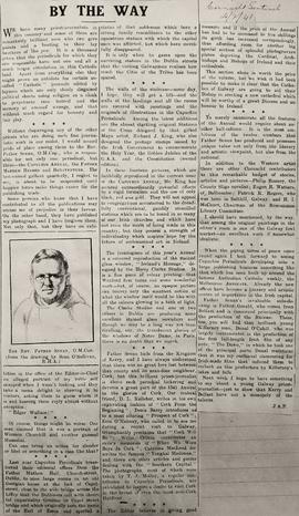Biographical Sketch of Fr. Senan Moynihan