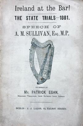 Ireland at the bar! / The state trials, 1881