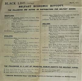 Circular letter from Seosamh Mac Donnchadha (Joseph MacDonagh), Minister for Labour, Dáil Ėireann