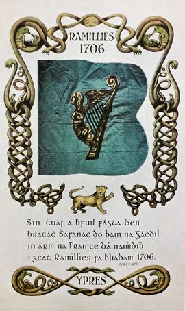 Postcard Print of Ramillies Flag