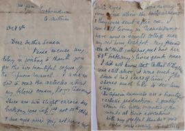 Letters from Gertrude Parry to Fr. Senan Moynihan