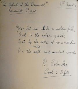 Prisoner Autograph
