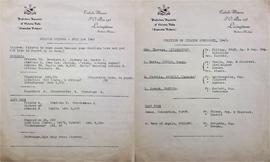 Returns of Mission Personnel