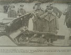 Military Car Accident in Clontarf, Dublin