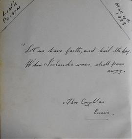 Prisoner Autograph
