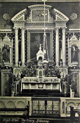 Pictorial Postcards of the Capuchin Friary, Kilkenny