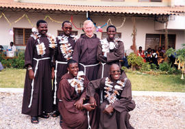 Solemn Professions at La Verna Friary, Lusaka