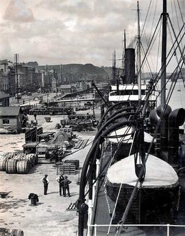Ships Berthed at the Quay, Waterford