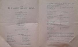 Circular Notice re Irish Landowners’ Convention Committees
