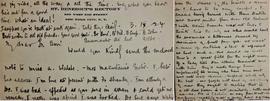 Letter from Fr. Albert Bibby OFM Cap. to Fr. Bonaventure Murphy OFM Cap.