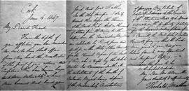 Letter from Fr. Theobald Mathew OSFC
