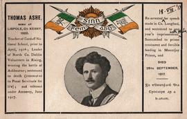 Memorial Cards for Thomas Ashe