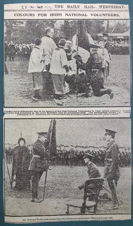 Colours for Irish National Volunteers