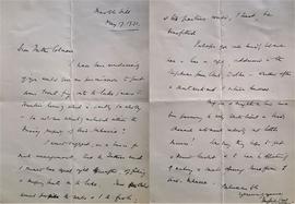 Letter re Fishing Rights