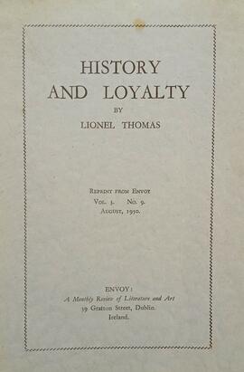 History and Loyalty