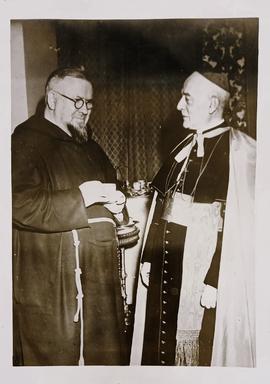 Fr. Senan Moynihan and Monsignor Ettore Felici