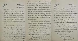 Letter from Eoin MacNeill