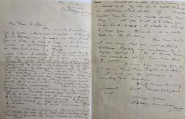 Letter from Fr. Patrick MacSwiney