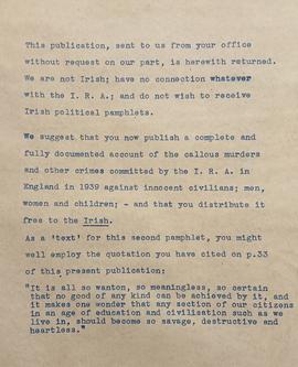 Criticism of ‘Orange Terror’ publication