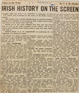 Irish history on screen