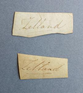 Autographs of Lawrence Dundas, 1st Marquess of Zetland