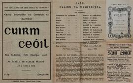 Concert and Play Programmes
