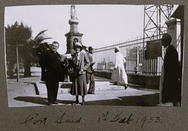 Fr. Senan Moynihan OFM Cap. in Port Said, Egypt