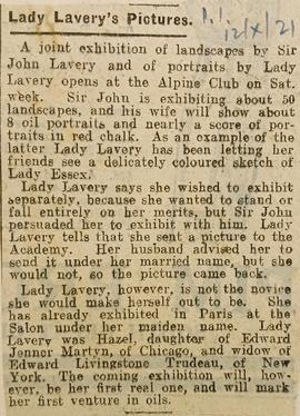 Lavery Exhibition