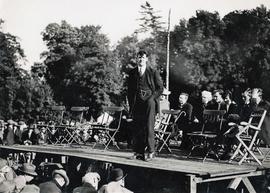 Michael Collins at St. Enda’s School, Rathfarnham, Dublin