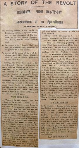 Rev. Gordon Clements’s Story of the Revolt