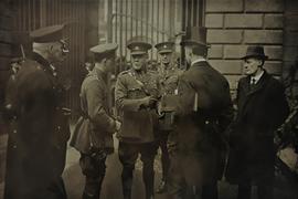 Changing of the Guard, Bank of Ireland Building