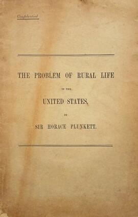 The problem of rural life in the United States