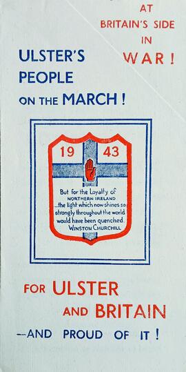 Ulster’s People on the March!