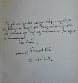 Prisoner Autograph