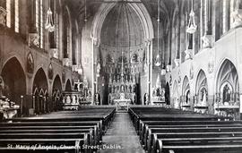 Postcard Print of the High Altar of St. Mary of the Angels