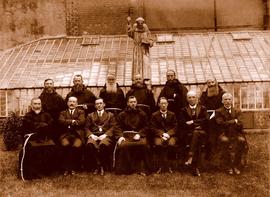 Capuchin Friars with Donal Óg Ó Ceallacháin, Lord Mayor of Cork