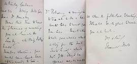 Letter from Eleanor Hull