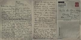 Letters of Fr. Timothy Phelim O’Shea OFM Cap.