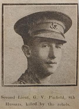 Second Lieutenant Guy Vickery Pinfield