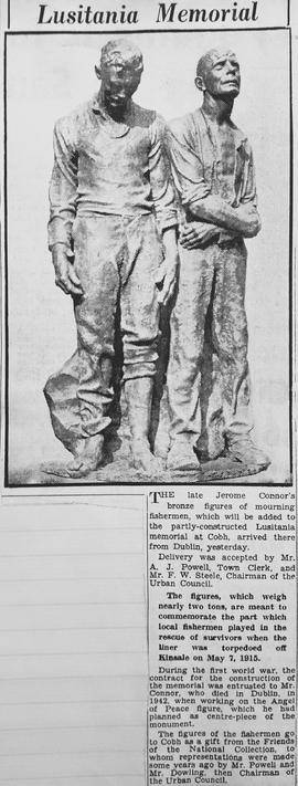 The ‘Lusitania’ Memorial Sculpture by Jerome Connor