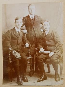 Liam Mellows and his brothers, Herbert Charles 'Barney' Mellows and Frederick Mellows