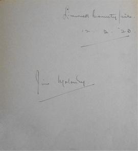 Prisoner Autograph
