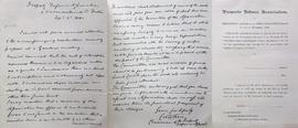 Circular from the Earl of Courtown