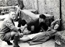 Kissing the Blarney Stone, County Cork